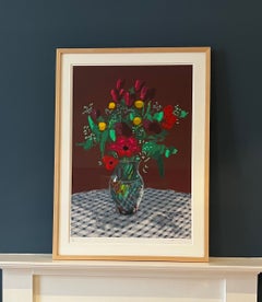 16th February 2021, More Flowers In A Glass Vase (20 Flowers from Normandy)
