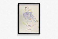 1975 exhibition Dessins et Gravures by David Hockney at Galerie Claude Bernard