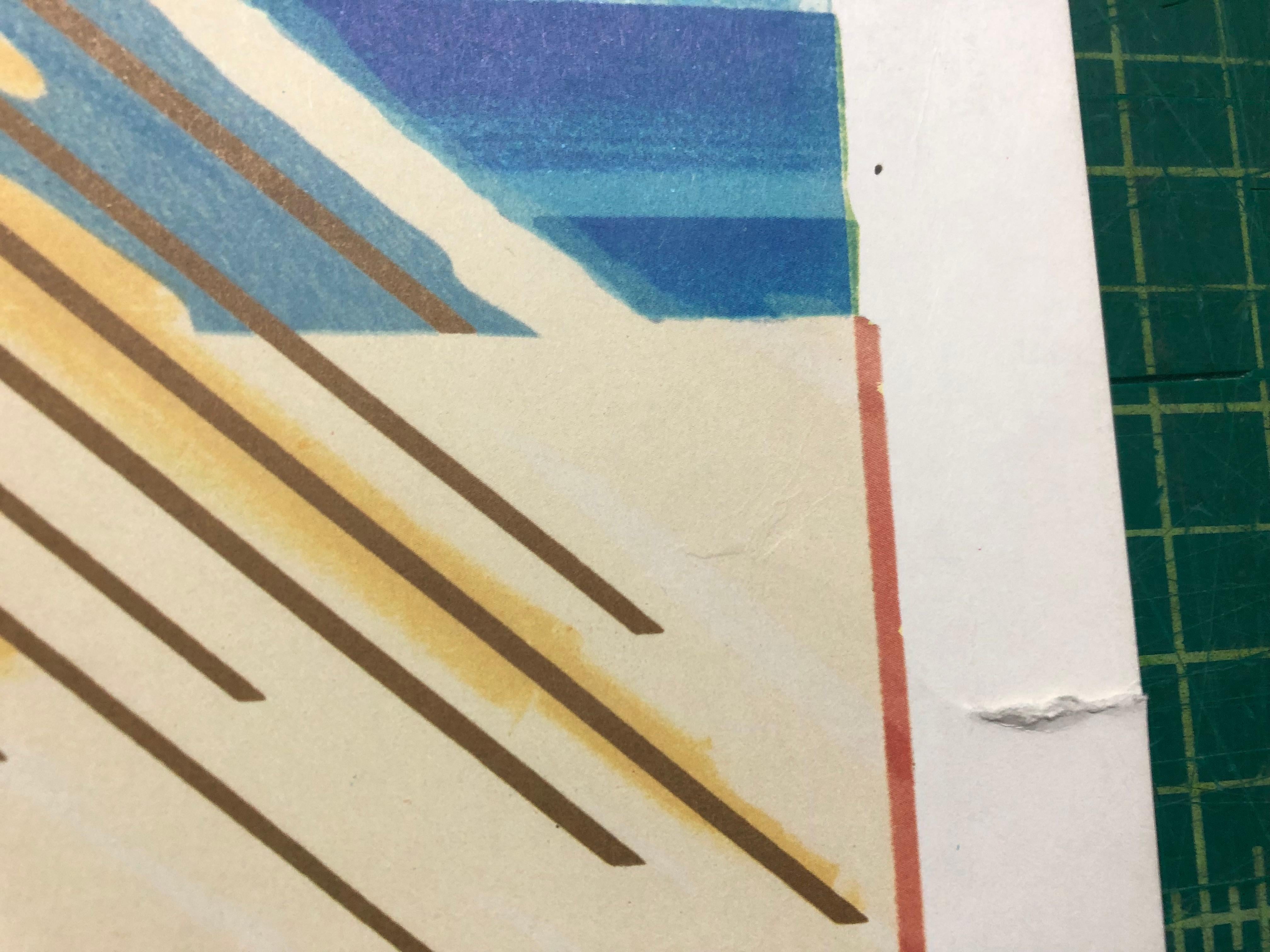 1981 After David Hockney 'Sun from the Weather Series' Pop Art 4