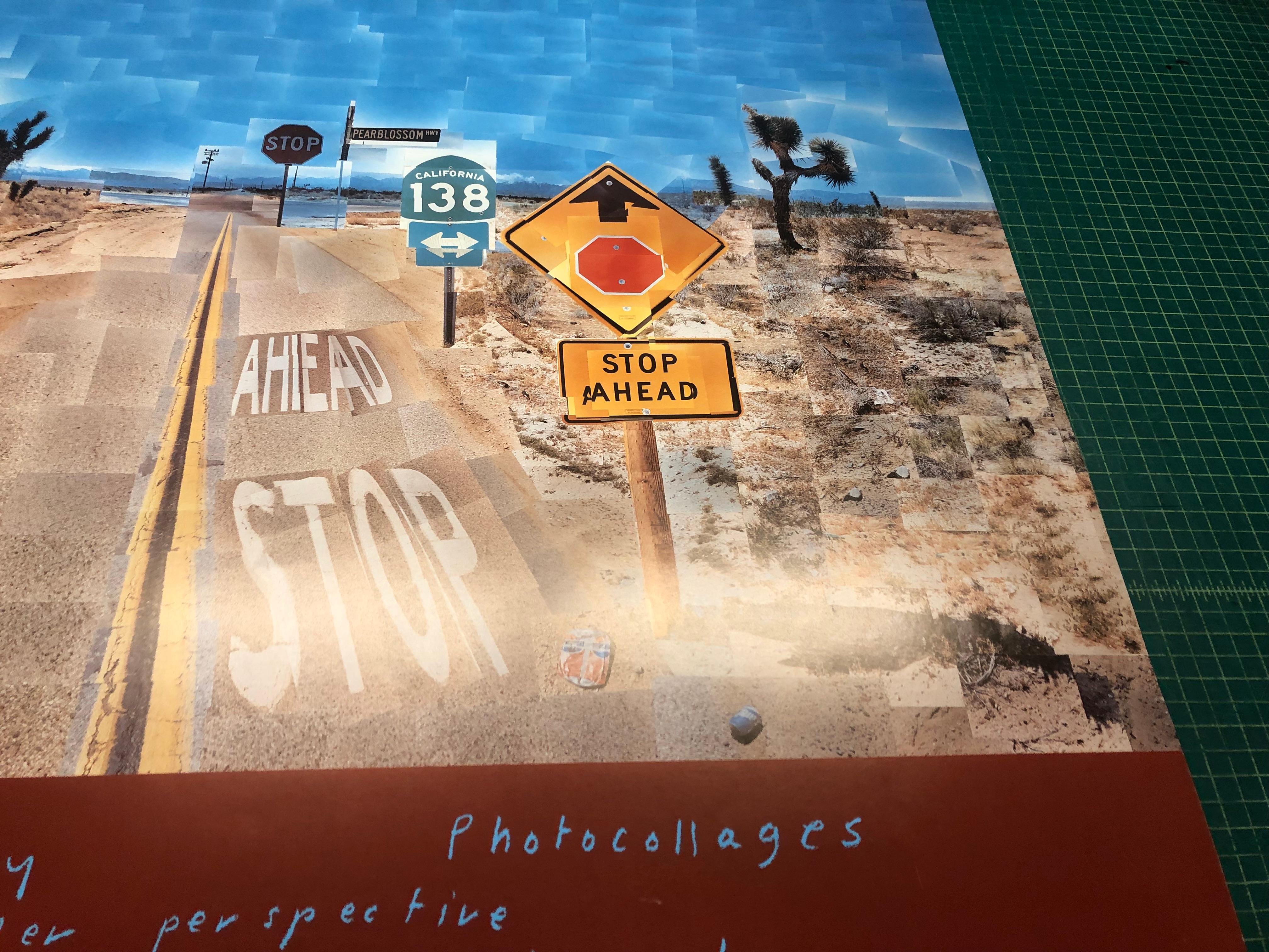 1986 David Hockney „Pearblossom Highway“ Pop Art Vintage 7