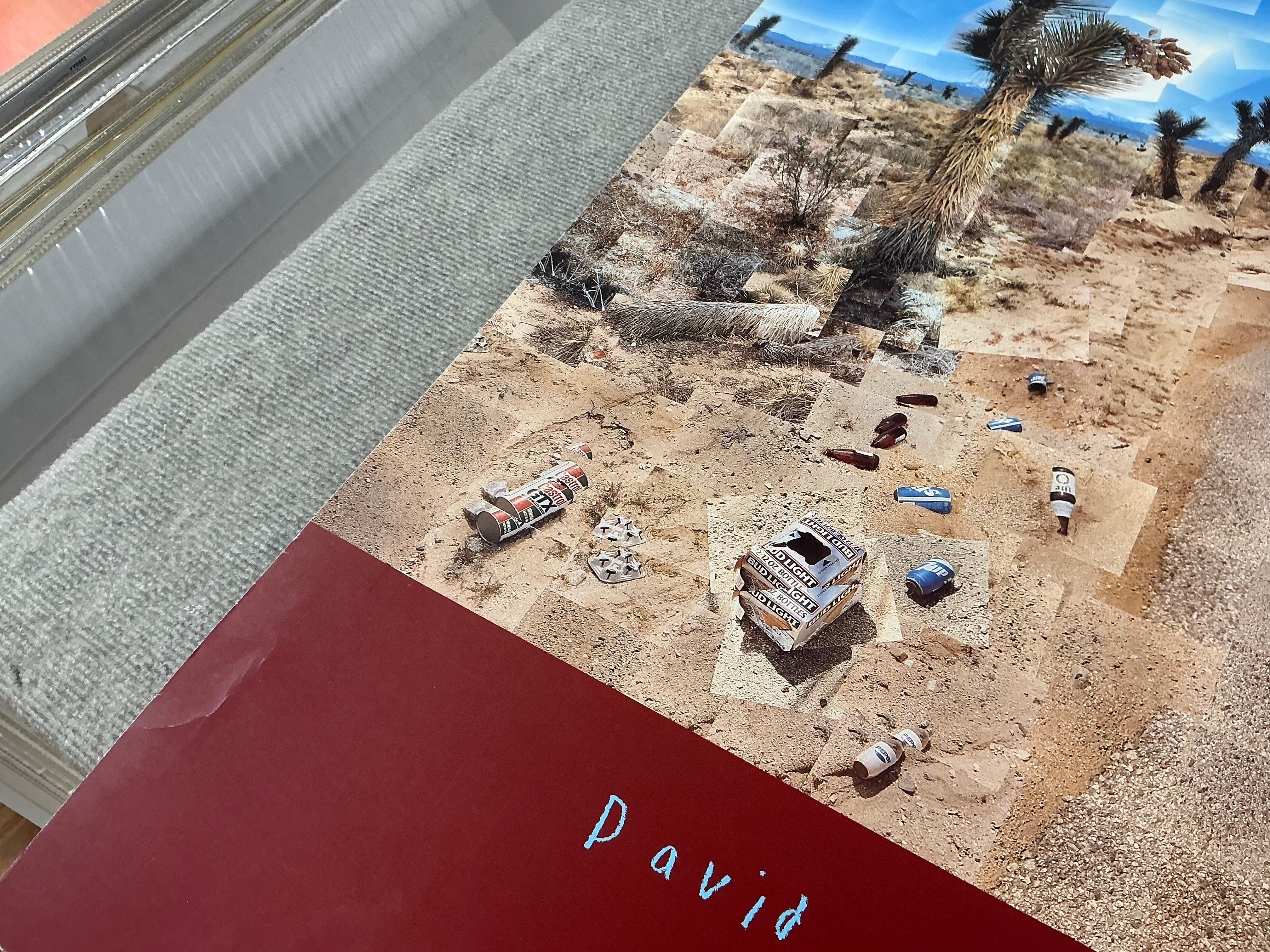 1986 David Hockney 'Pearblossom Highway' Pop Art Vintage For Sale 11