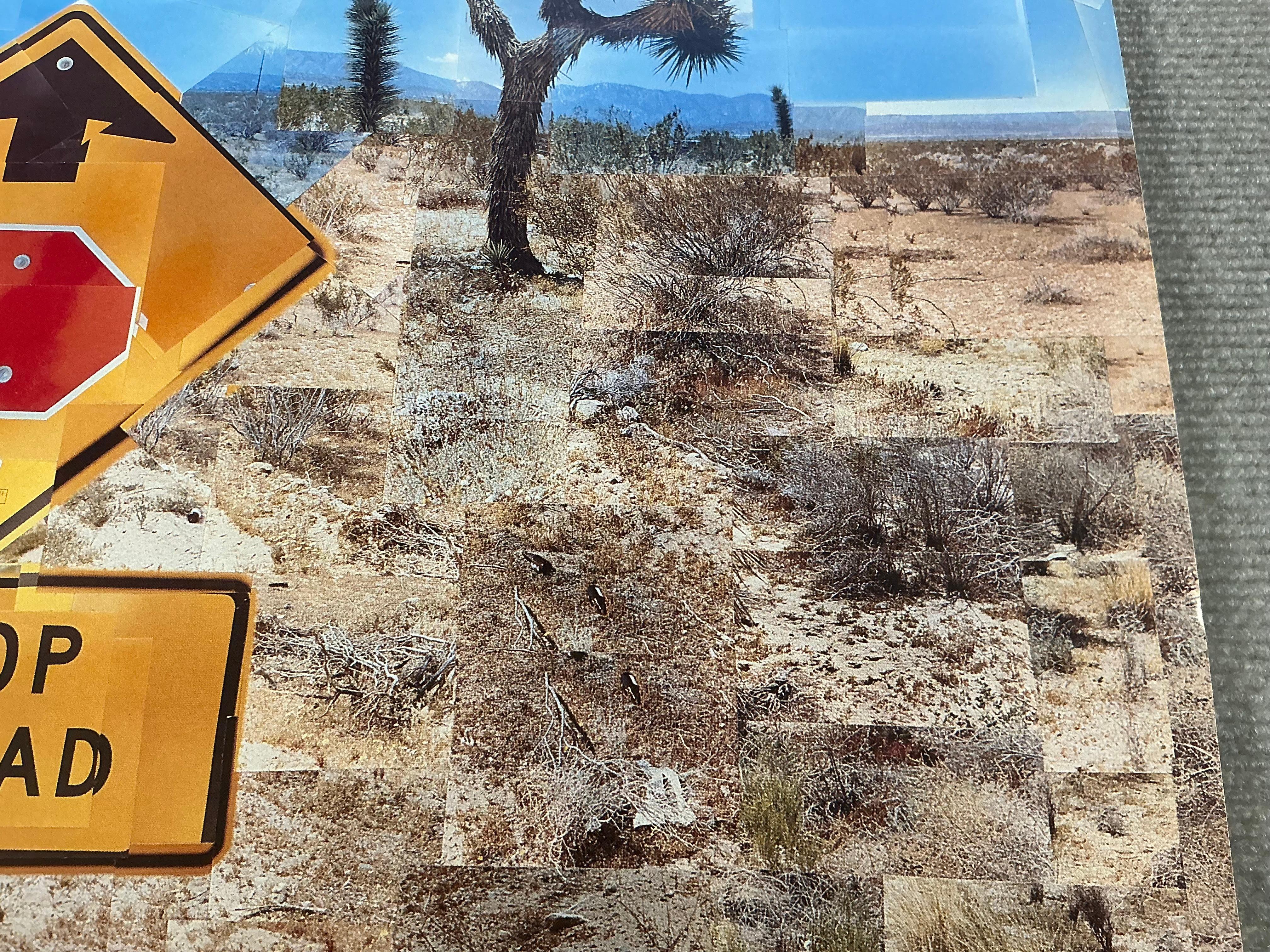 1986 David Hockney 'Pearblossom Highway' Pop Art Vintage For Sale 12