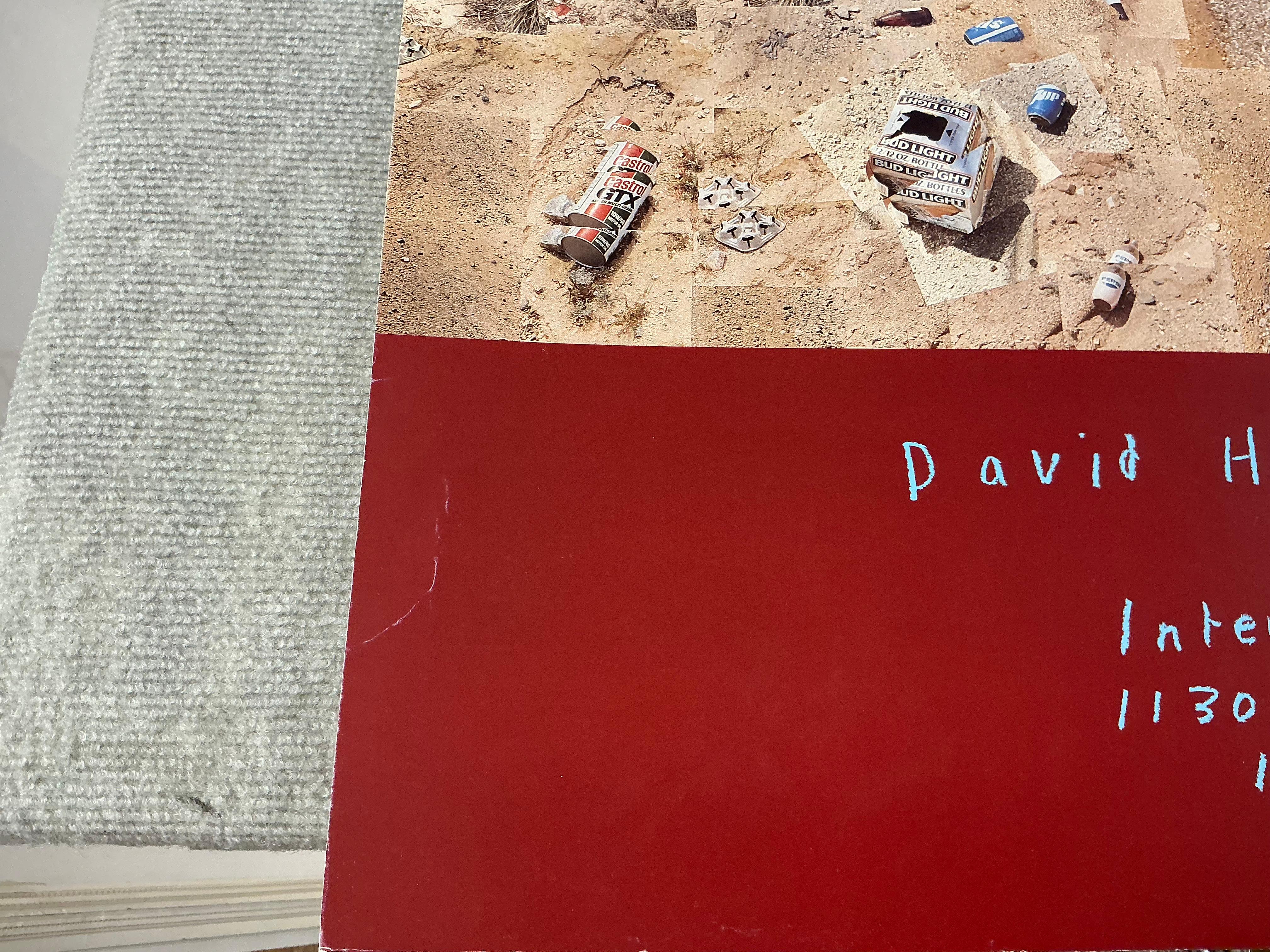 1986 David Hockney 'Pearblossom Highway' Pop Art Vintage For Sale 5