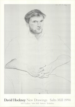 1993 After David Hockney 'John Fitzherbert' United Kingdom Offset Lithograph