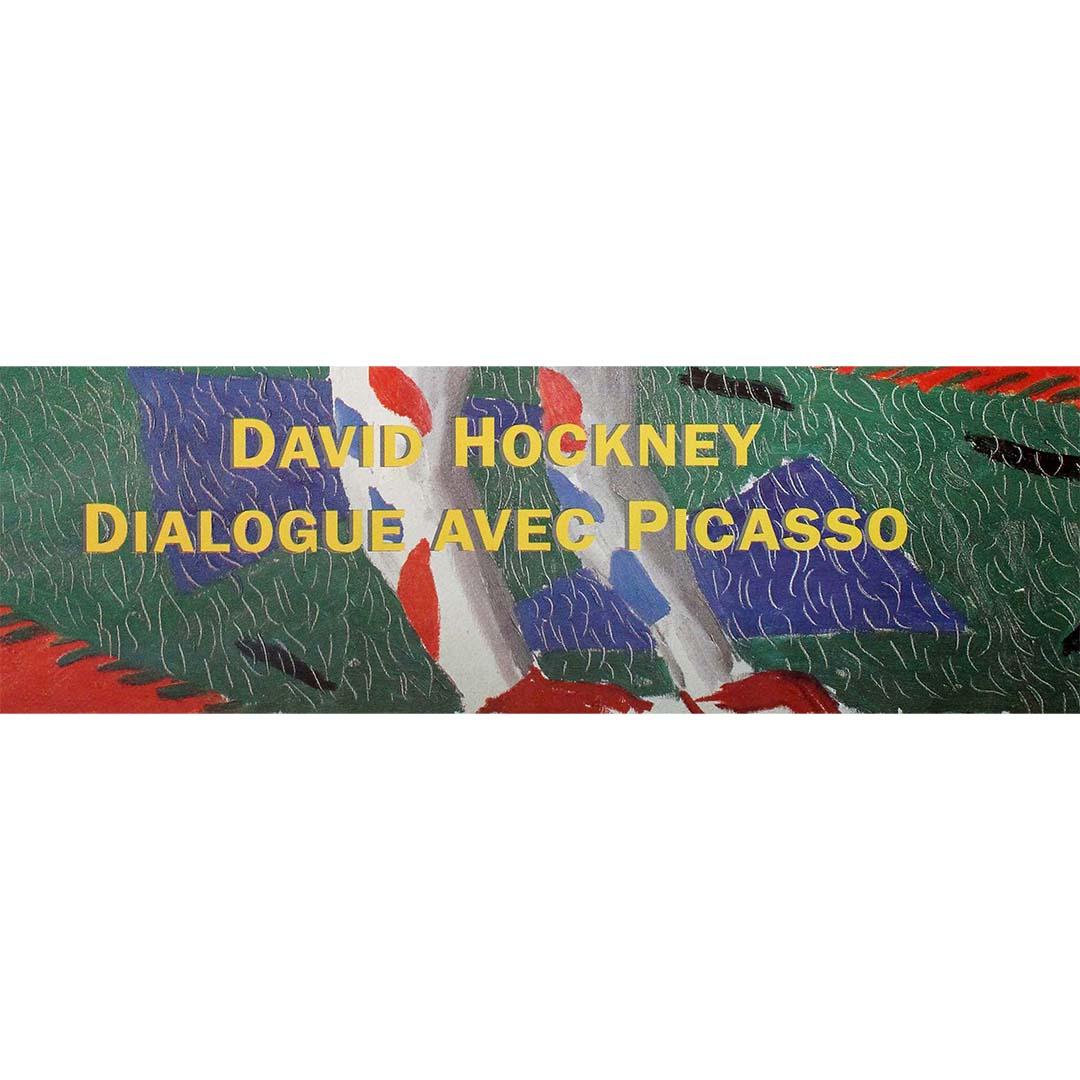 1999 original poster by David Hockney Arlequin - Dialogue avec Picasso For Sale 2