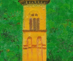 2001 After David Hockney 'Tower, Saltaire' Pop Art United Kingdom