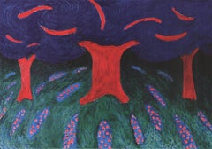 2001 After David Hockney 'Ravel's Garden' Pop Art United Kingdom