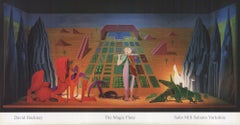 2001 After David Hockney 'The Magic Flute' Pop Art United Kingdom 