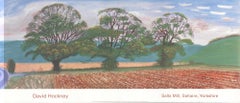 2008 After David Hockney 'Autumn Trees Near Thixendale' Offset Lithograph 
