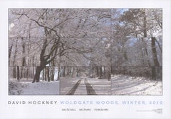 2010 David Hockney 'Woldgate Woods, Winter' Offset Lithograph