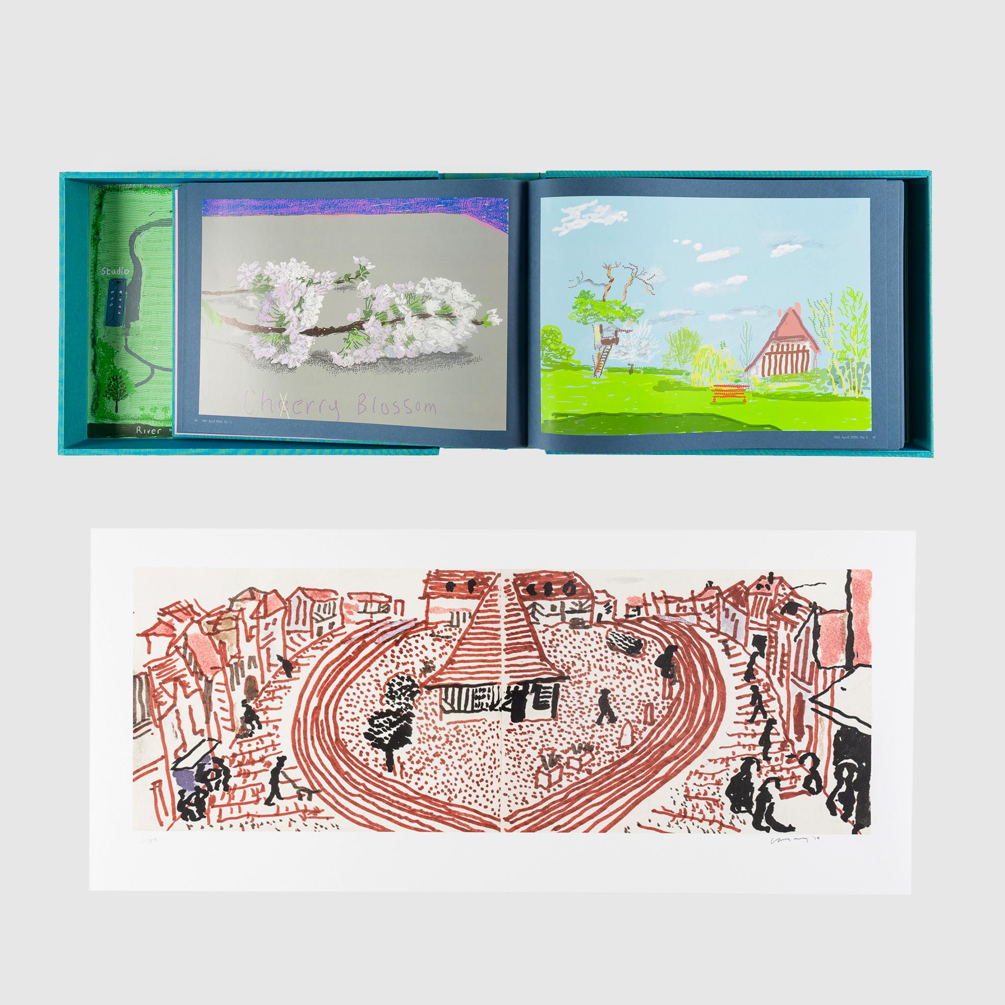 david hockney postcards