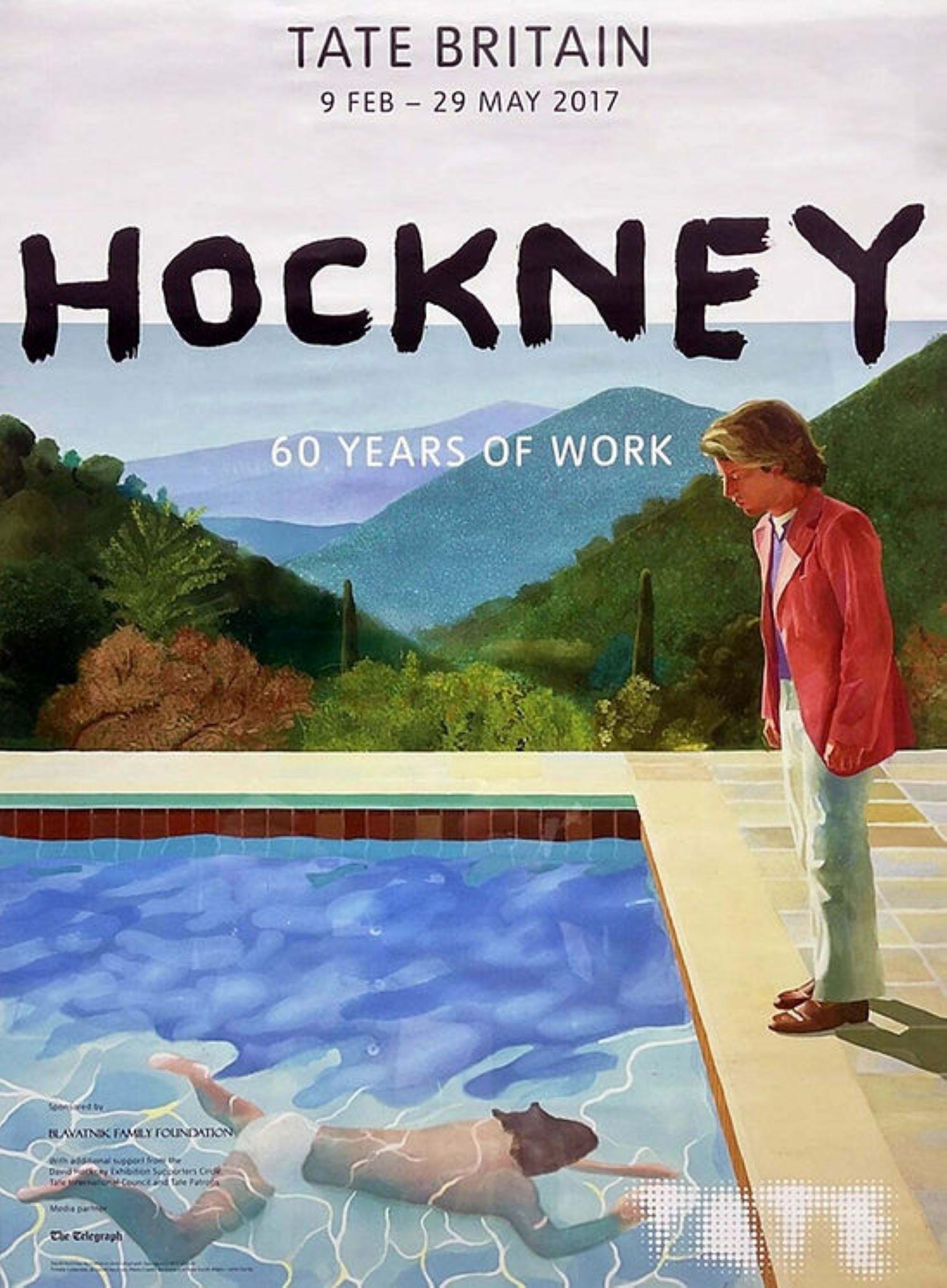 60 Years Of Work Tate Britain - Art by David Hockney