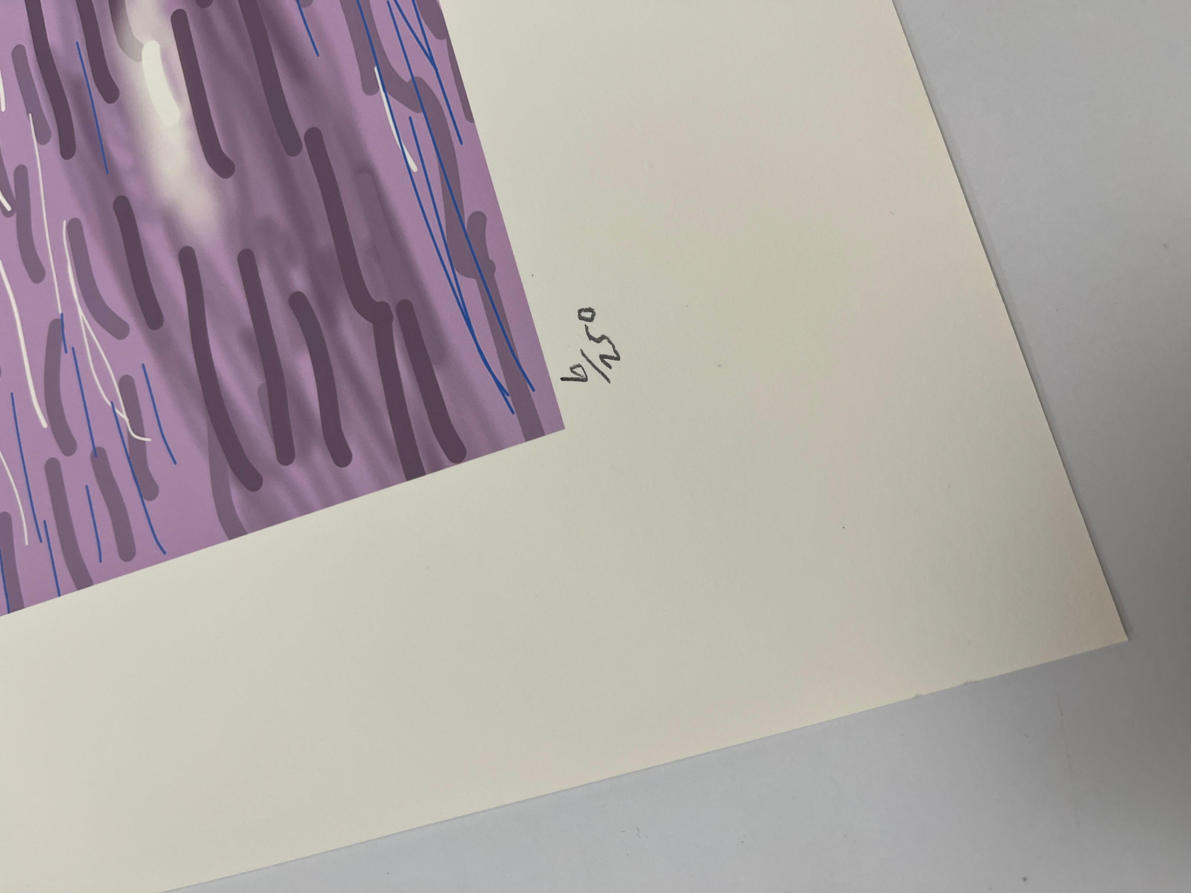 A Bigger Book, Art Edition A, ‘Untitled, 329’ - Print by David Hockney