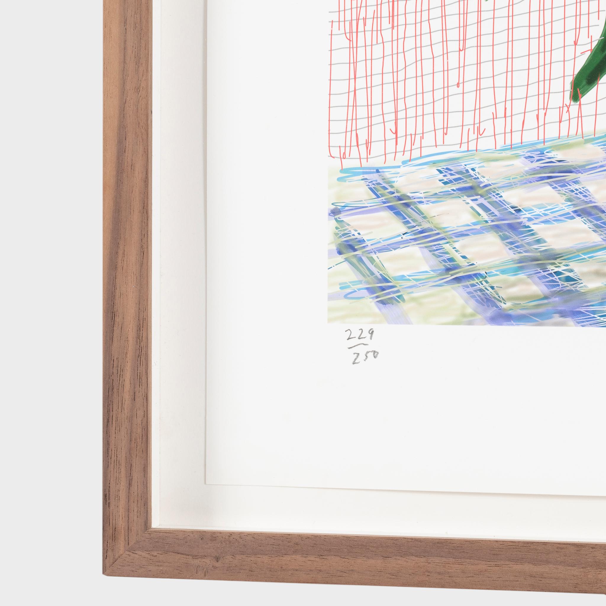 A Bigger Book, Art Edition D, (No. 751-1000) 'Sans titre, 516' - Contemporain Print par David Hockney