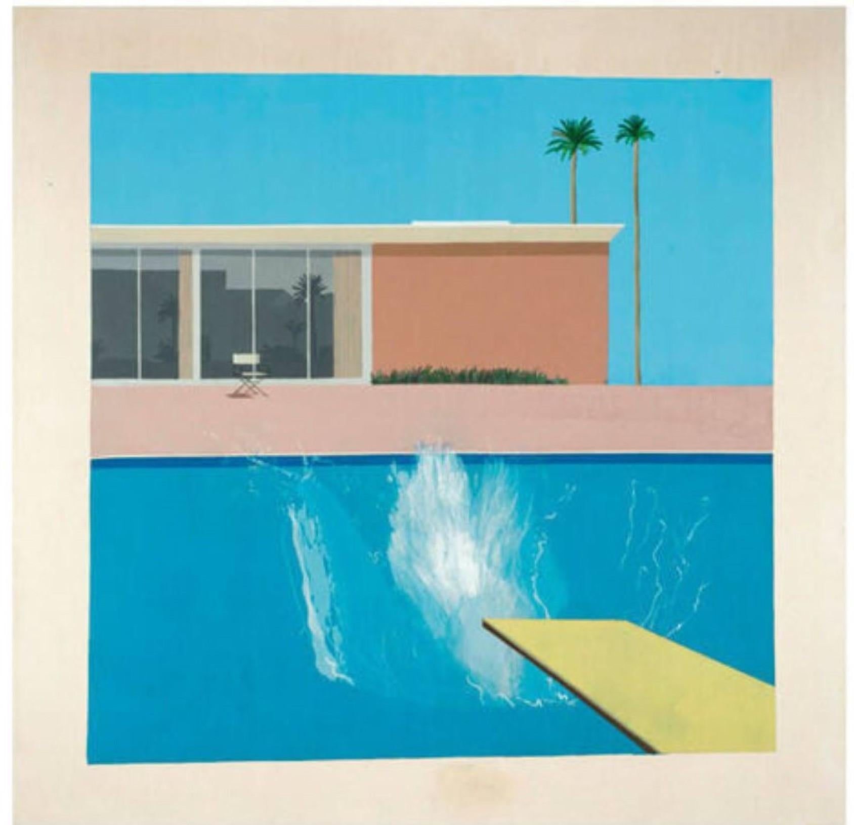 A Bigger Splash By David Hockney For Sale 1