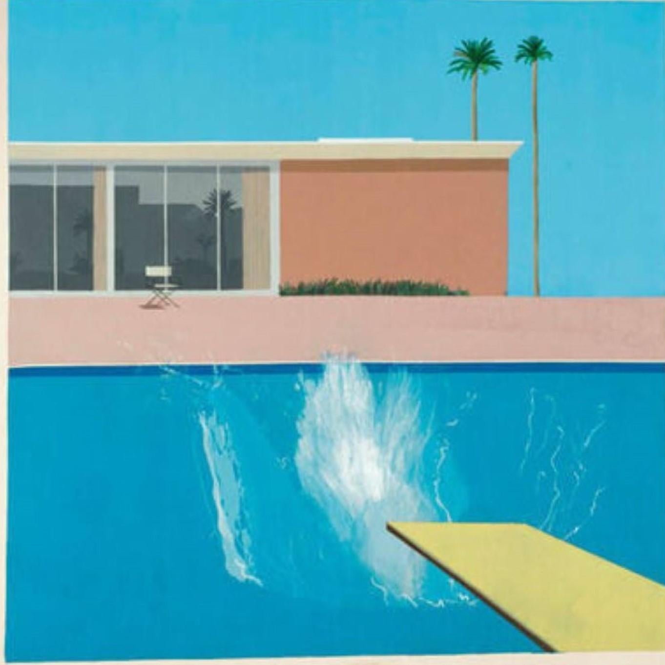 A Bigger Splash By David Hockney For Sale 2