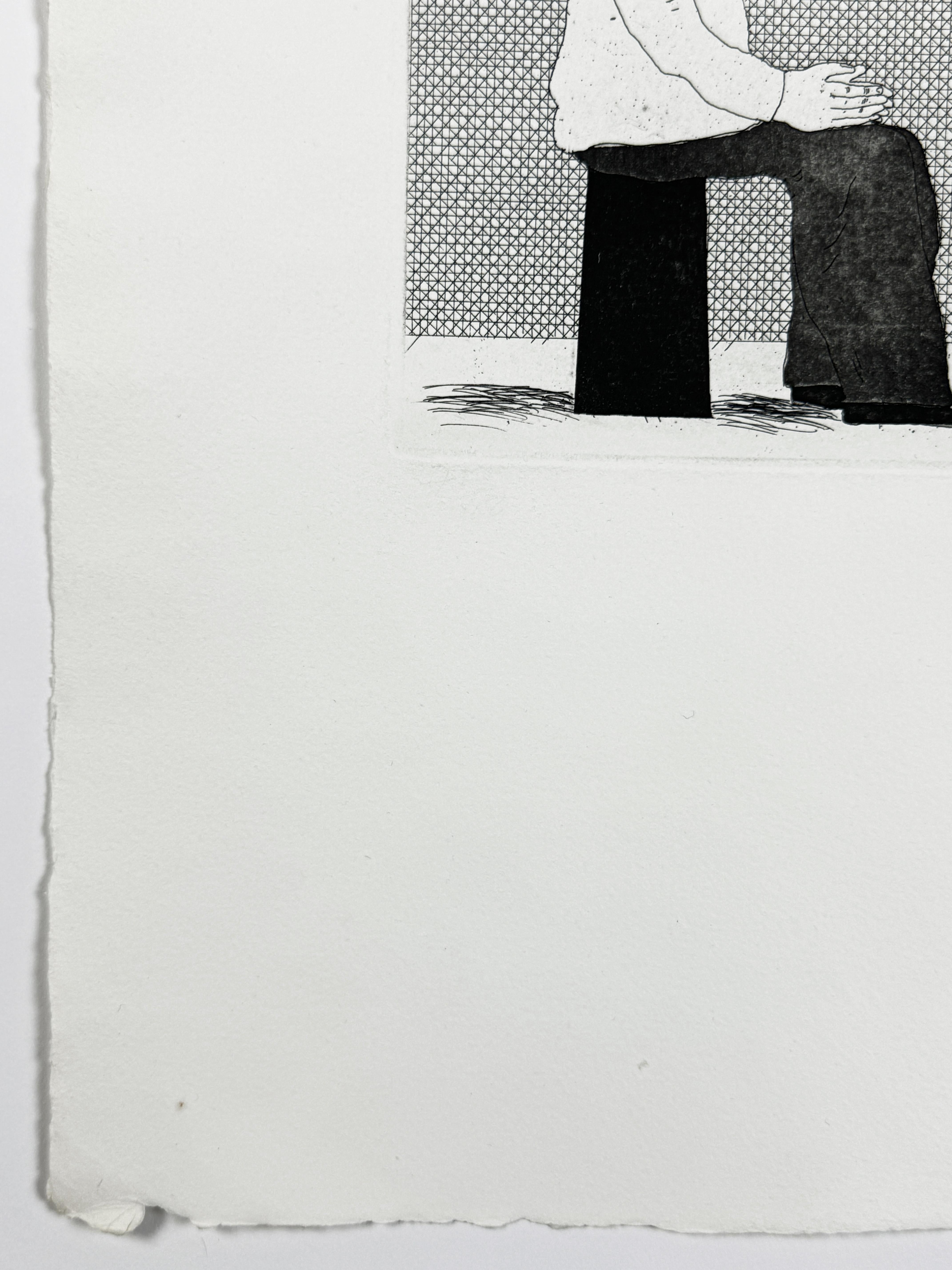 A black cat leaping by David Hockney (Six Fairy Tales from the Brothers Grimm) 3