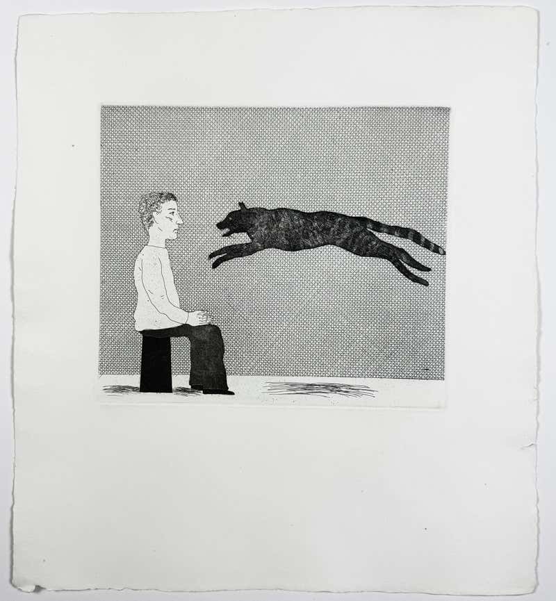 Original Vintage Sport Poster 1972 Munich Olympics Diving David Hockney ...