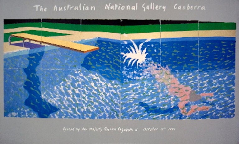 David Hockney - A Diver from Paper Pools at 1stDibs | david hockney the ...