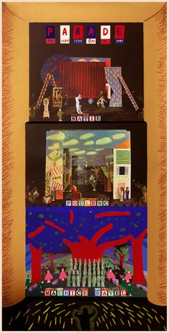 Used A French Triple Bill (Metropolitan Opera) original Hockney design