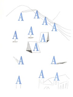 A, Hockneys Alphabet, David Hockney
