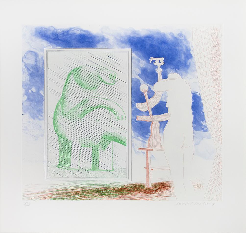 David Hockney Blue Guitar - 12 For Sale on 1stDibs | david hockney blue ...