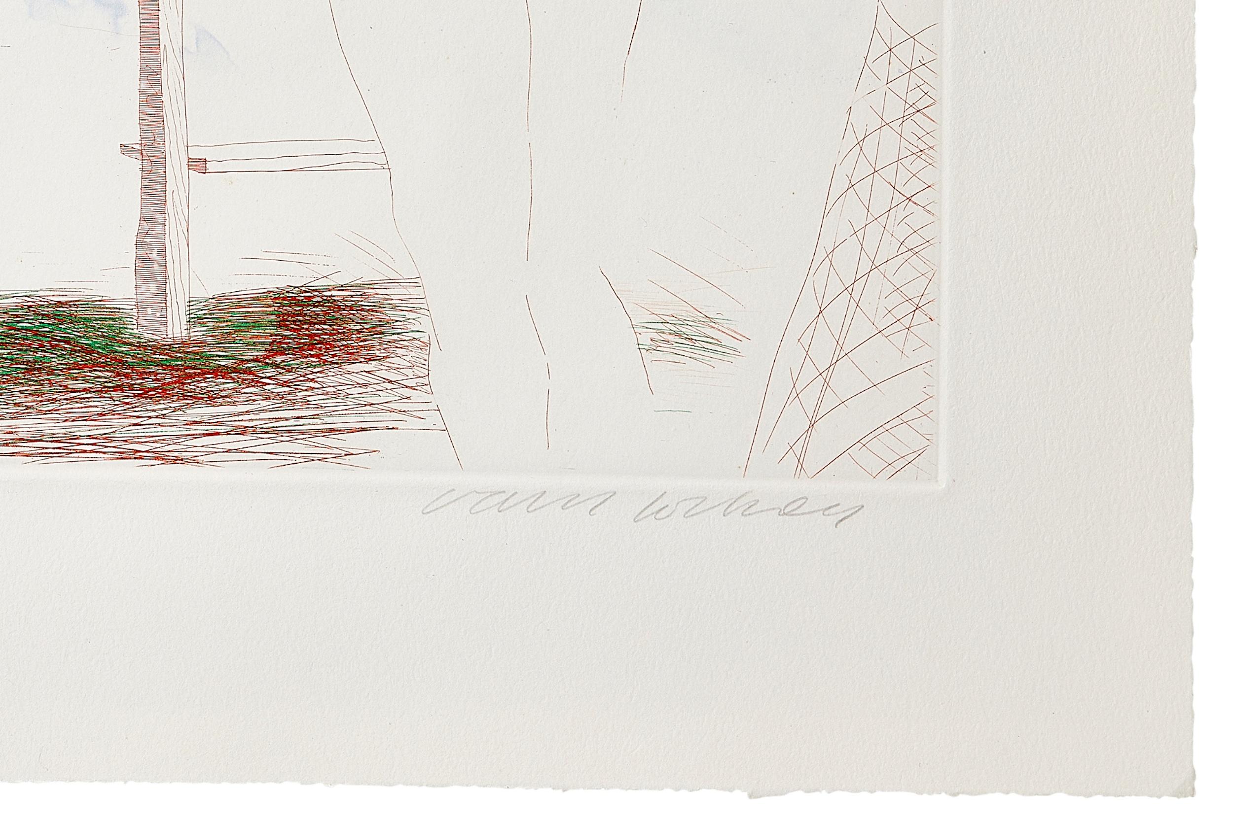 david hockney drypoint