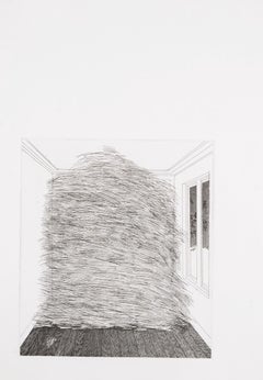A Room Full of Straw by David Hockney, 1969-70