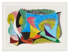 Above and Beyond by David Hockney