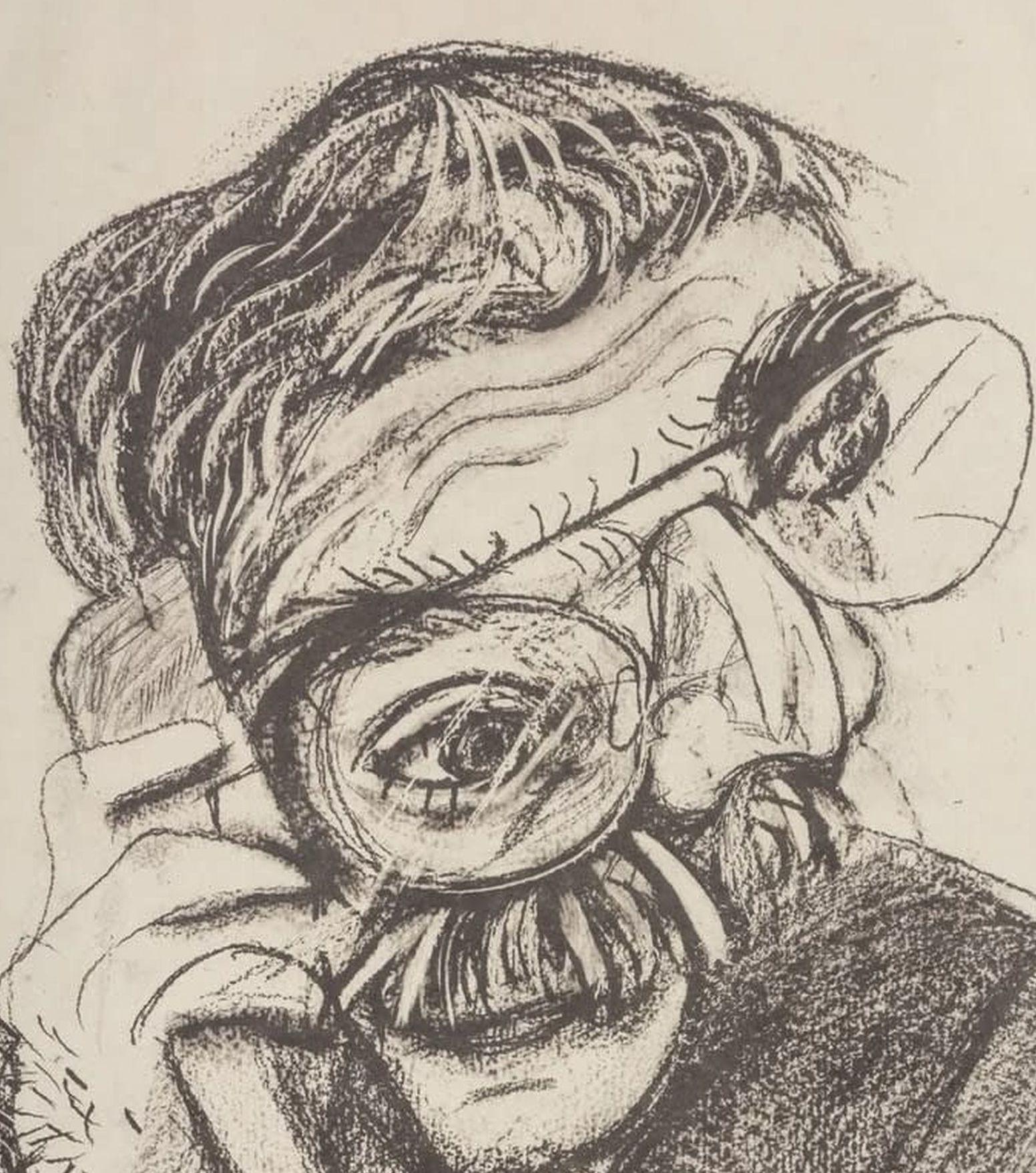 An Image Of Ken By David Hockney For Sale 3