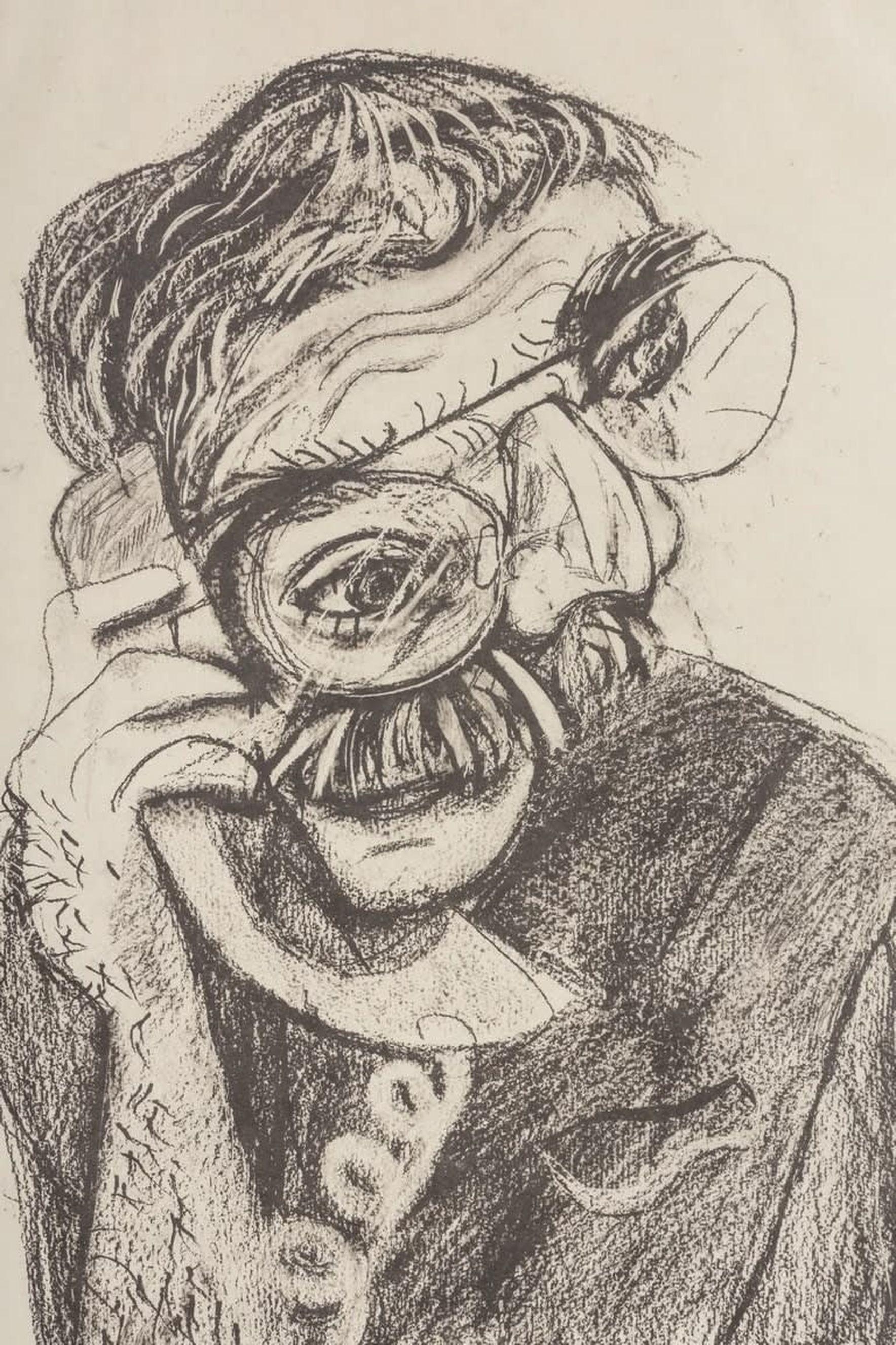 Un'immagine di Ken di David Hockney