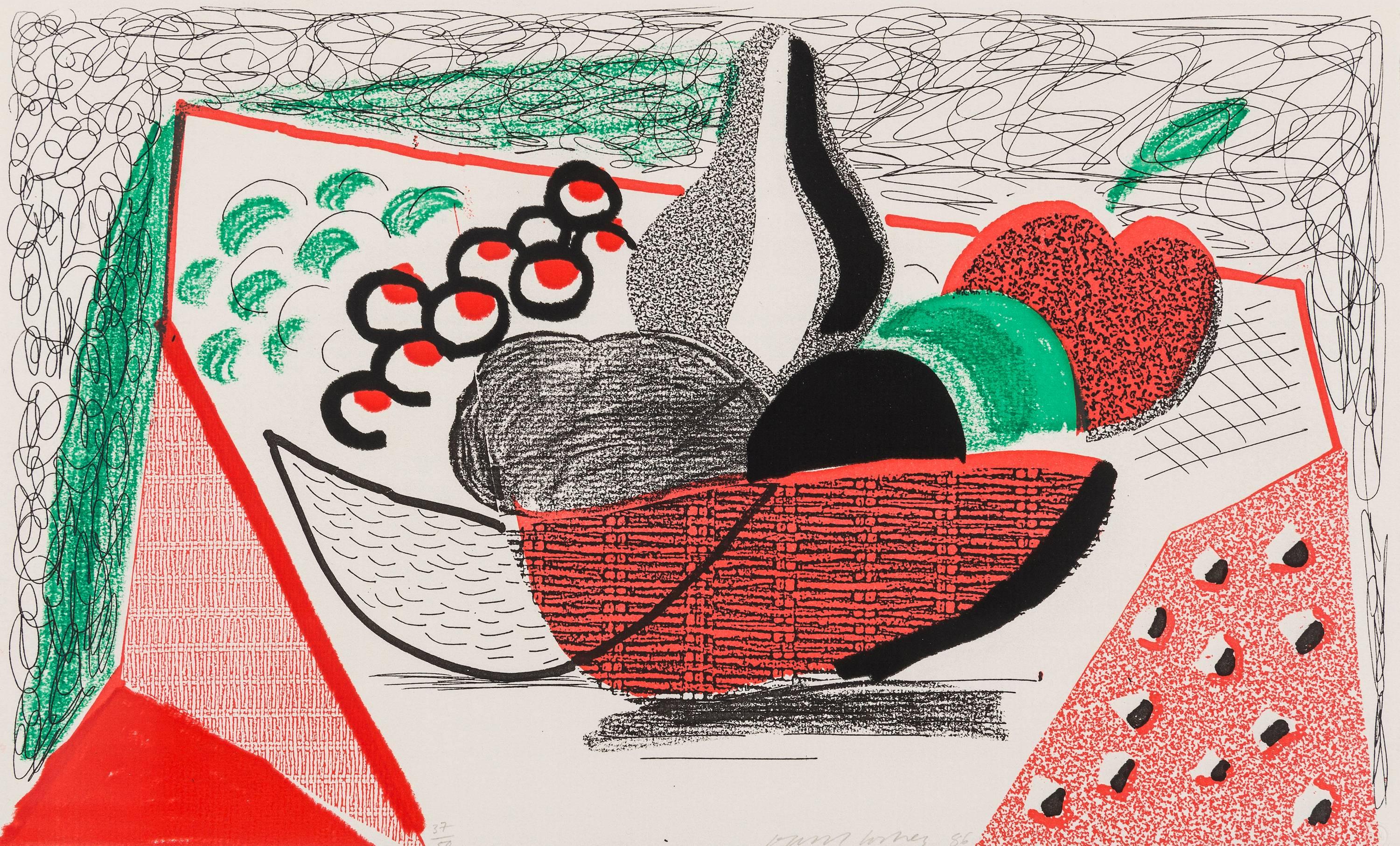 david hockney signature