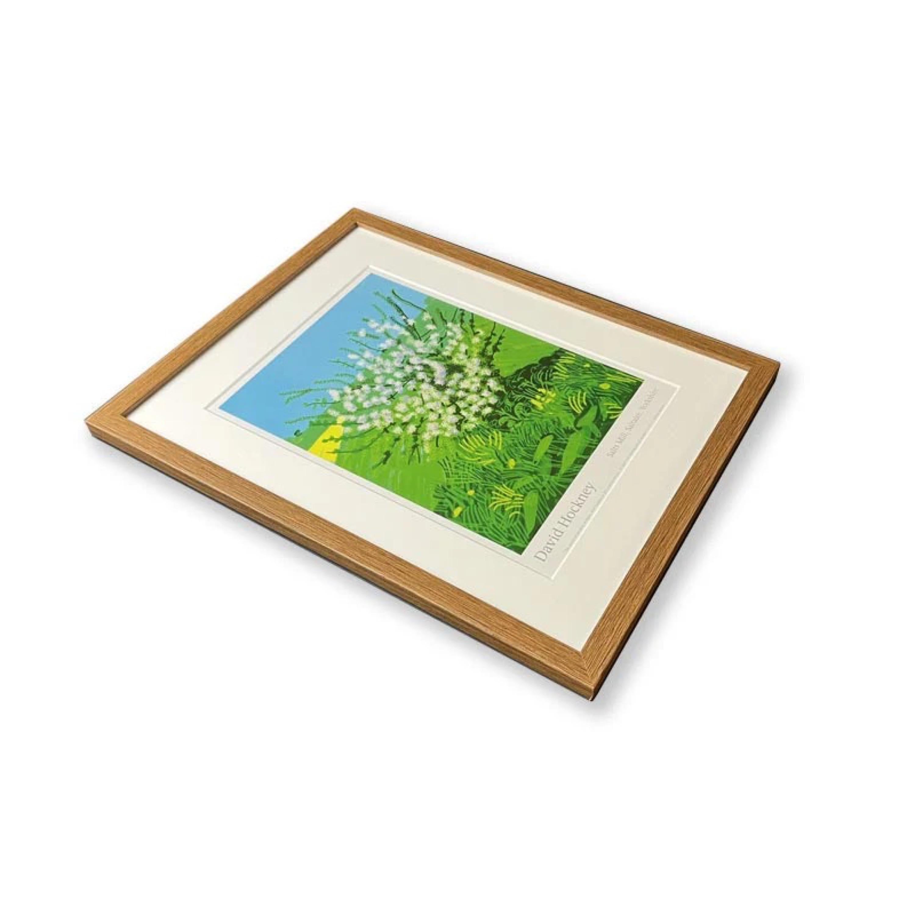 Arrival of Spring in Woldgate, East Yorkshire - Contemporary Print by David Hockney