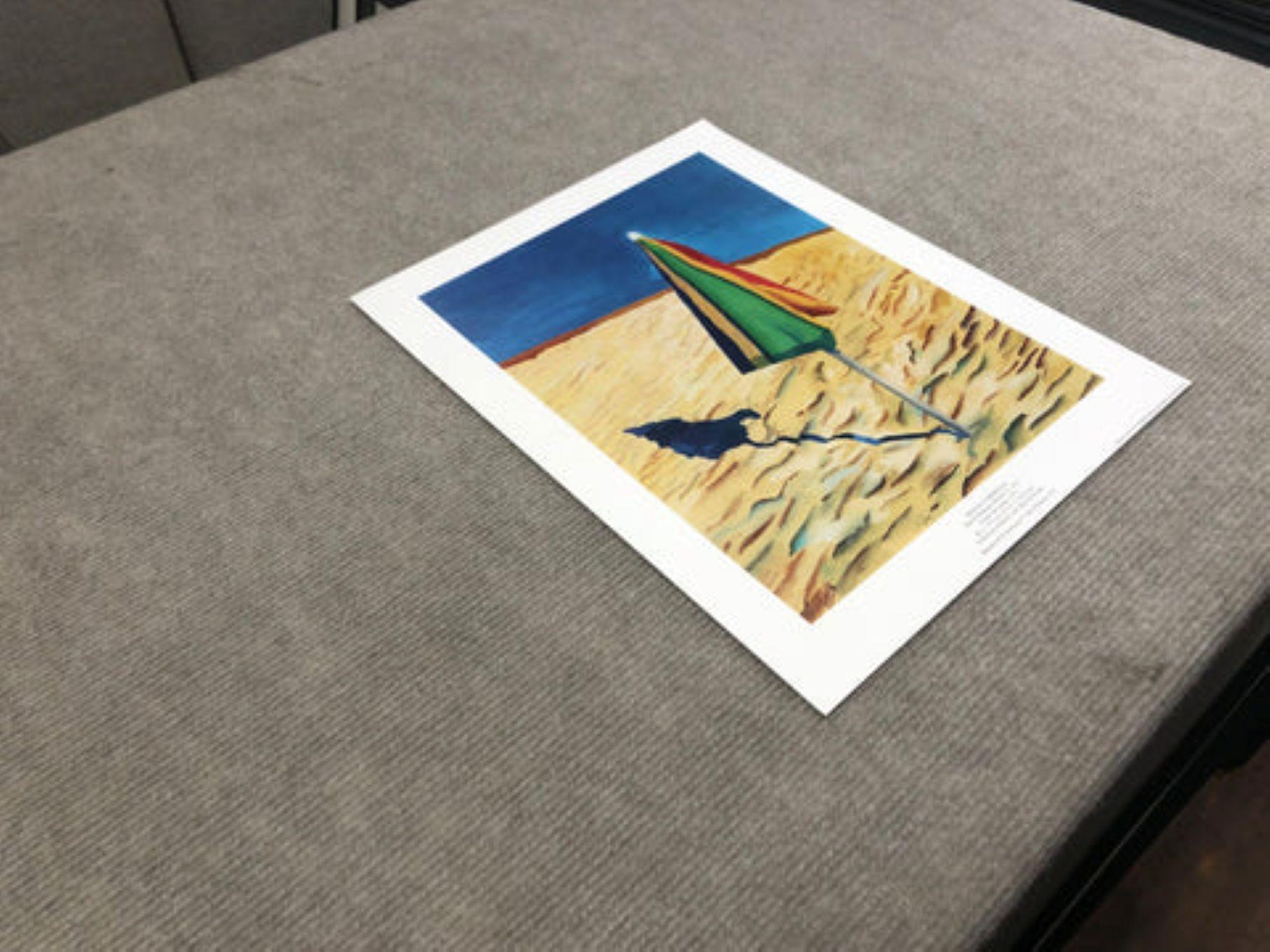 Strandregenschirm von David Hockney im Angebot 3