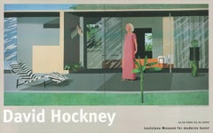 Beverly Hills Housewife Offset Print, Hockney Exhibition Poster, 2001