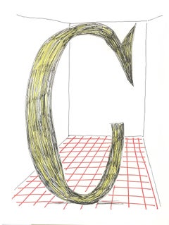 C, Hockney's Alphabet, David Hockney