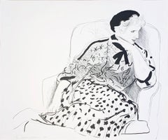 Celia in an Armchair