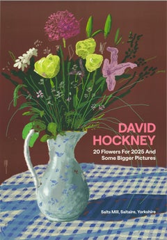 David Hockney '20 Flowers for 2025 and Some Bigger Pictures' 2025