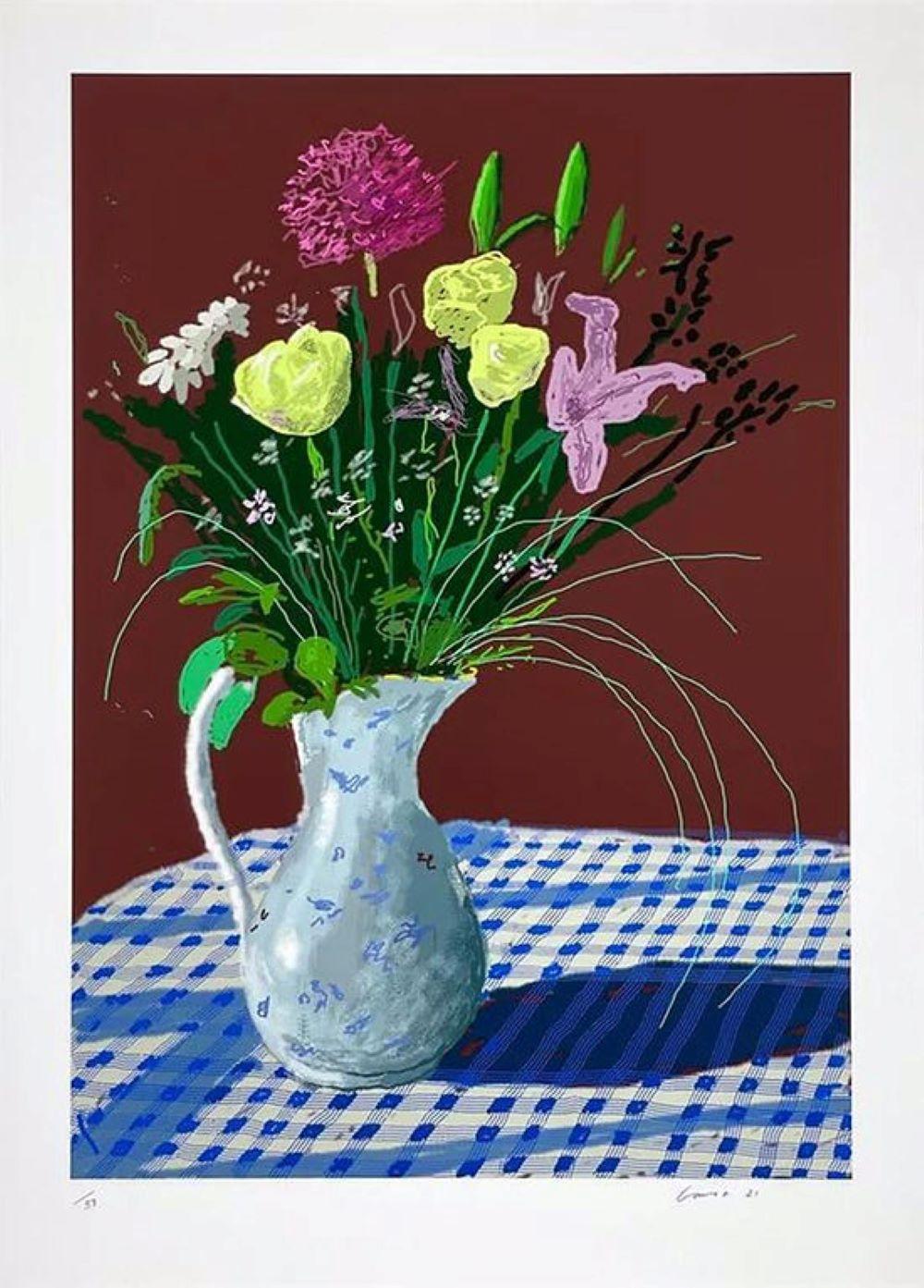 20 febbraio 2021, Brocca con fiori