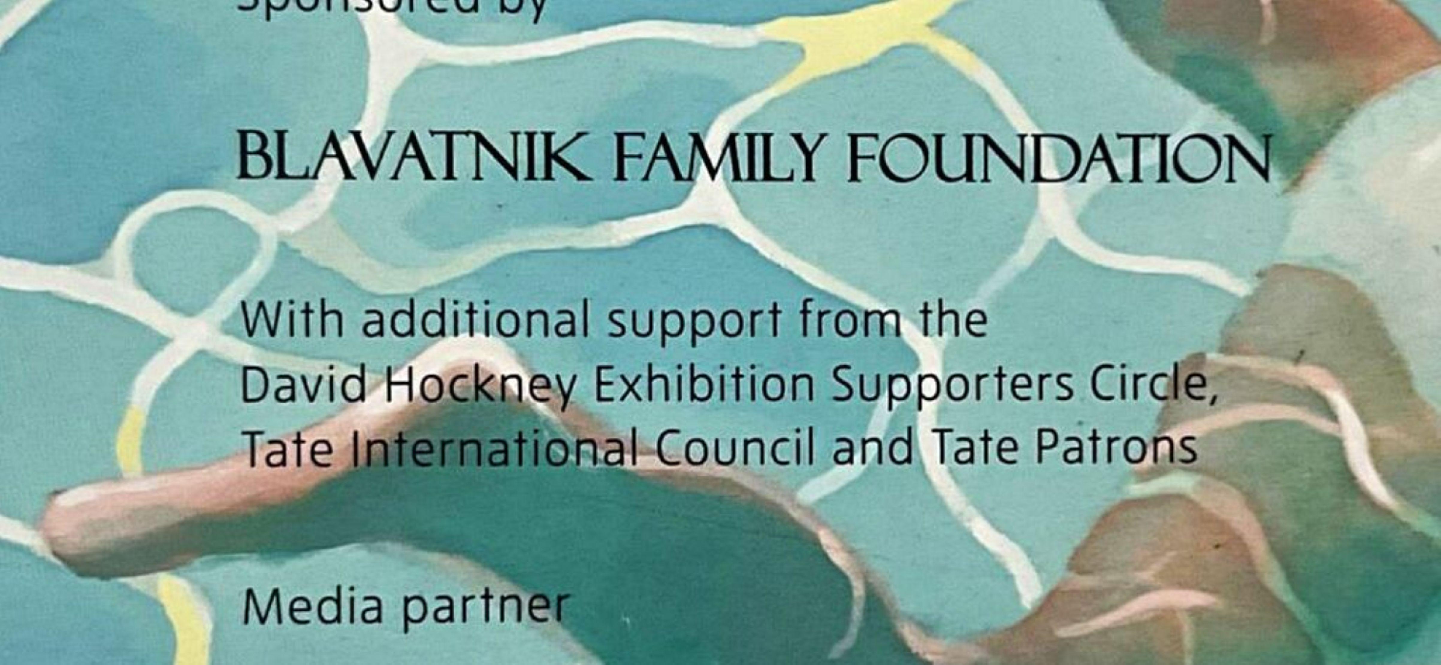 David Hockney - 60 Years of Work - Tate Britain original British Pop art poster For Sale 2