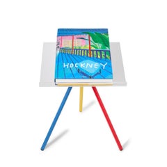 David Hockney 'A Bigger Book' Signed, Limited Edition Book on Stand