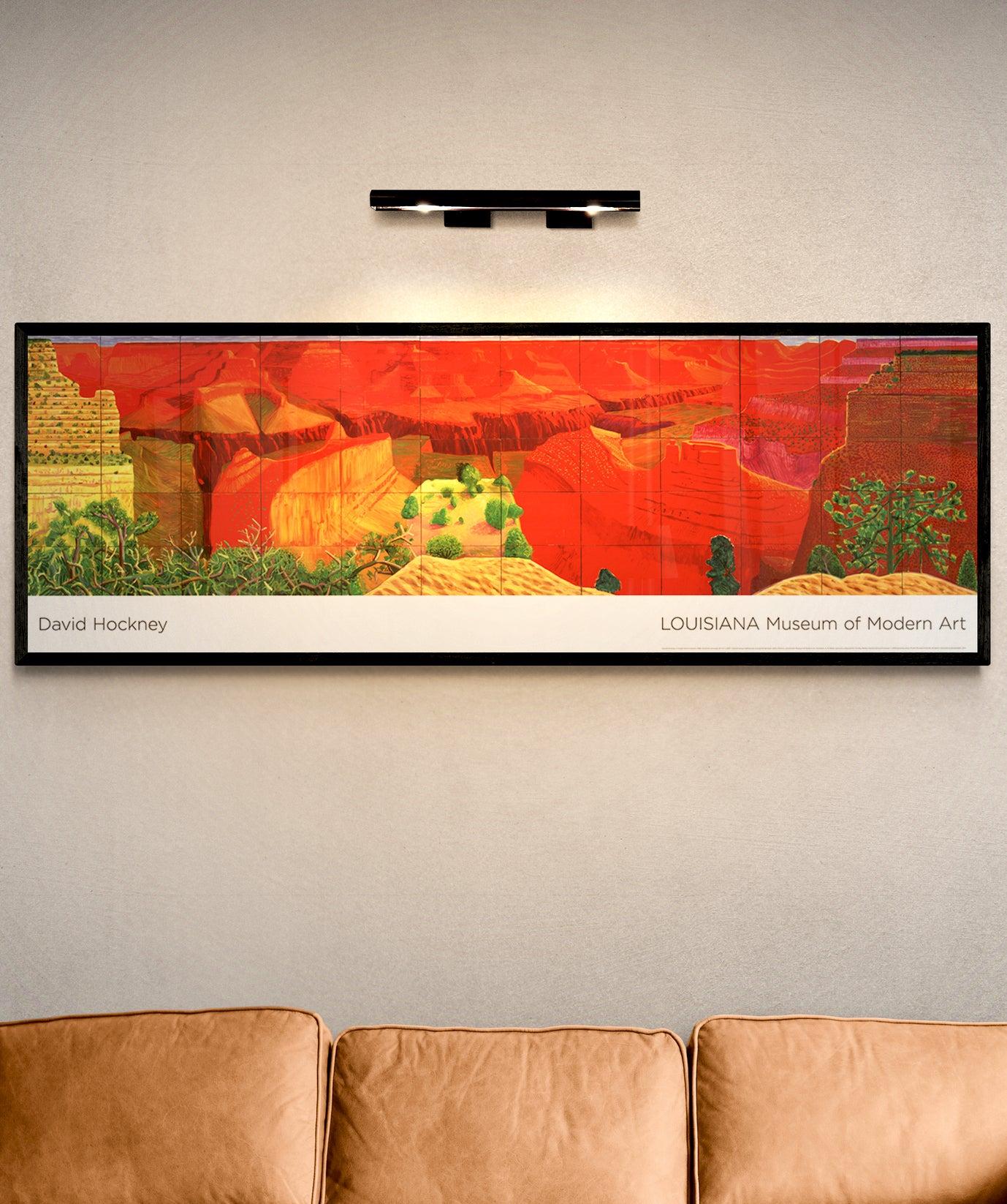 David Hockney 'A Closer Grand Canyon' For Sale 1