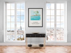 David Hockney (after) 'Pool and Steps' Exhibition Poster