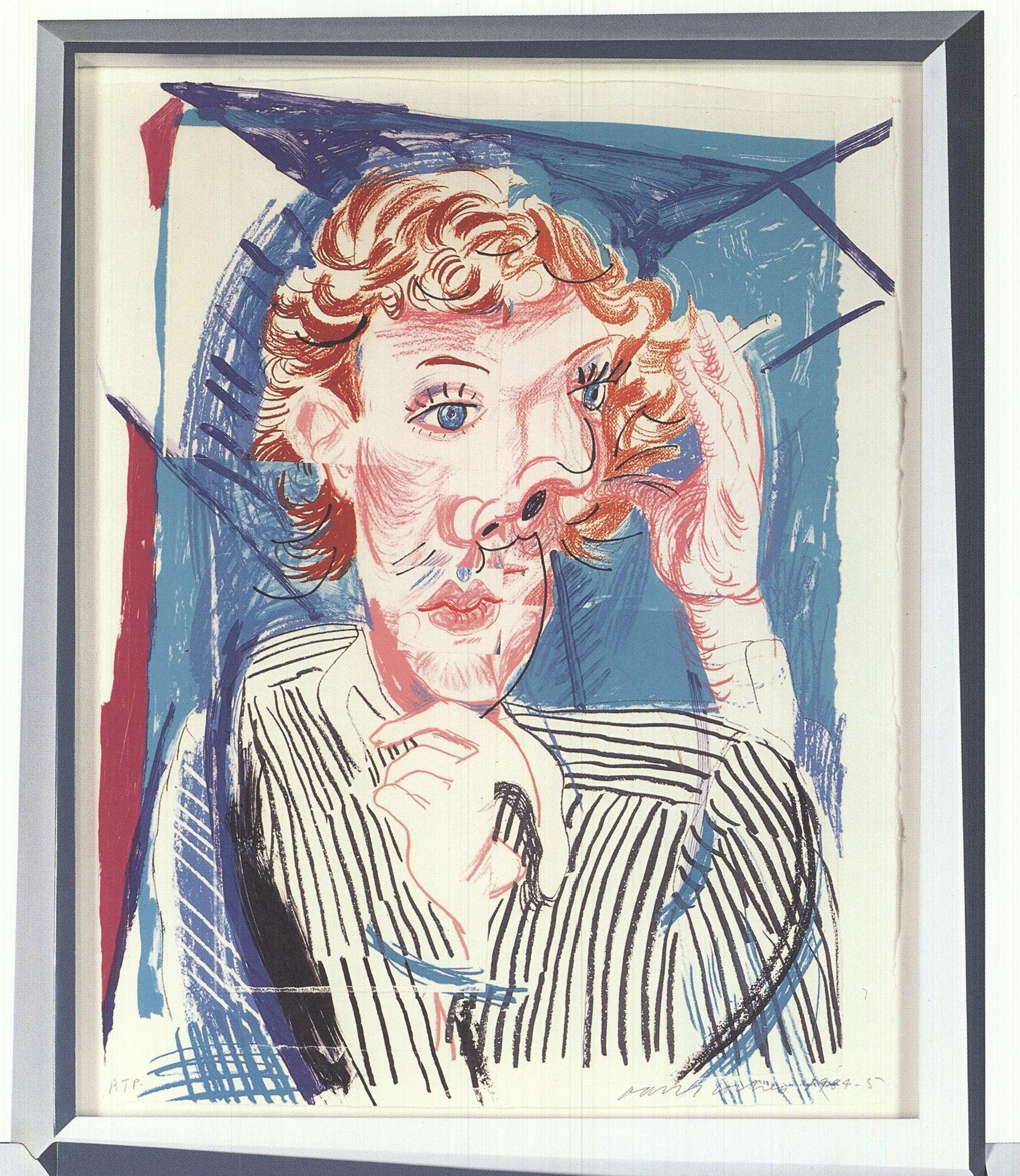 David Hockney 'An Image of Gregory' 1996 For Sale 2