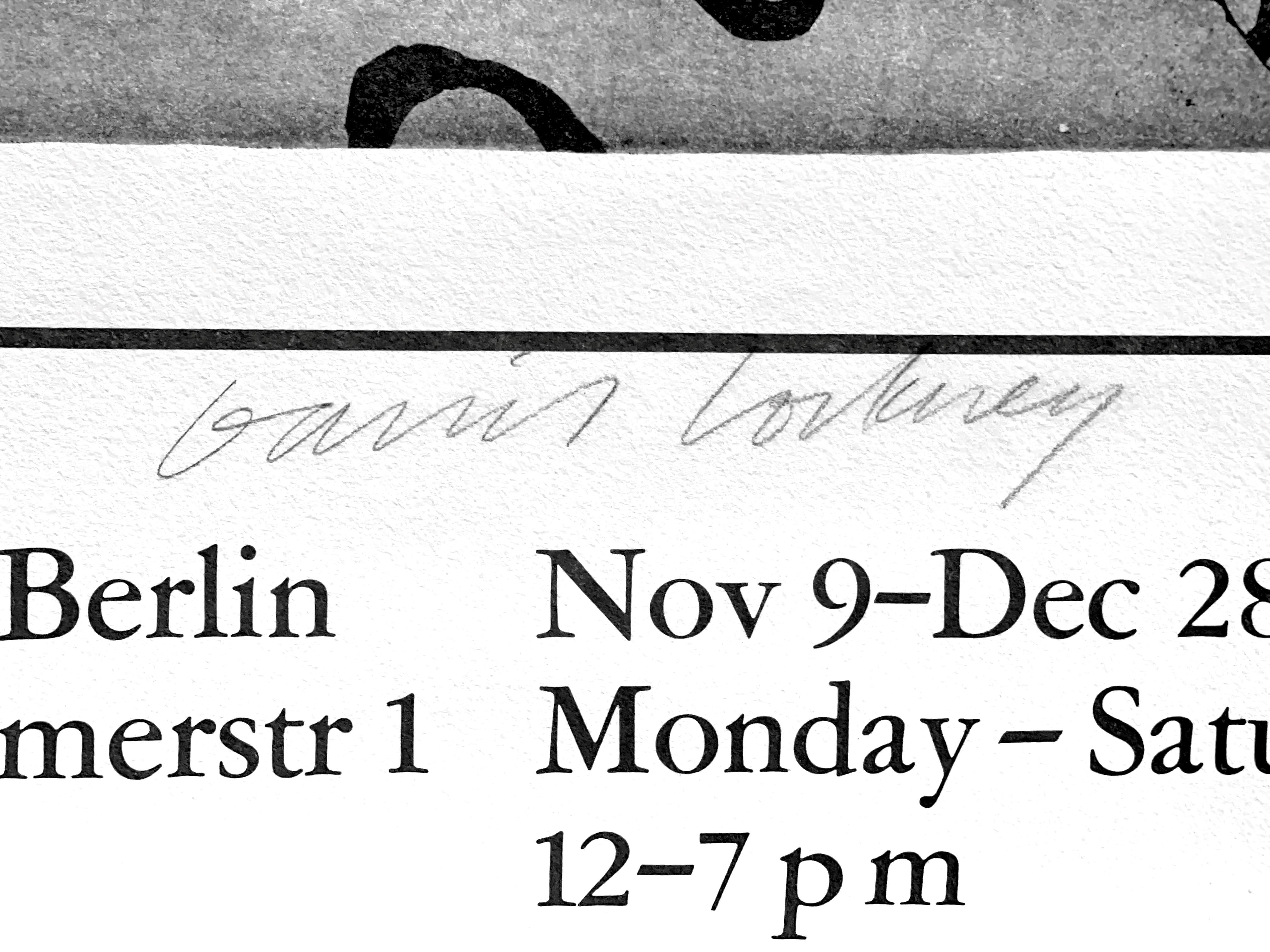 David Hockney à la Galerie Mikro Berlin (signé à la main par David Hockney) 2