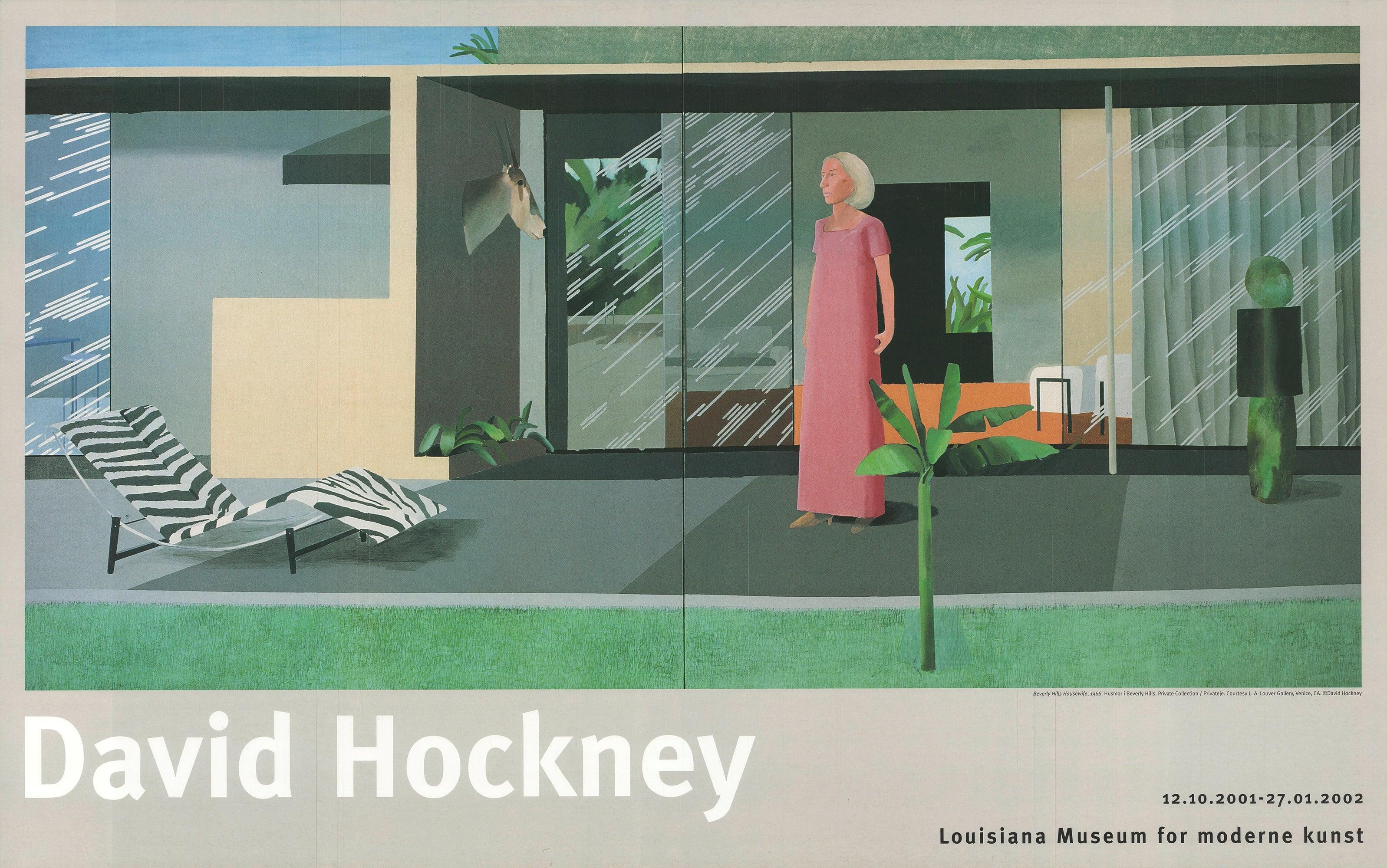David Hockney 'Beverly Hills Housewife' 2001