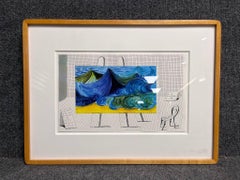 David Hockney 'Christmas Card' 1990 Print