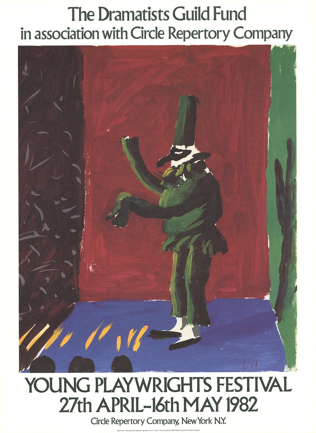 Detail from Pulcinella With Applause - Print by (after) David Hockney