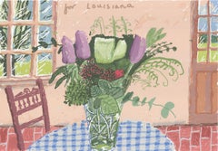David Hockney (after) 'For Louisiana' exhibition poster