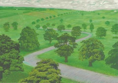 David Hockney "Green Valley" Arte pop Reino Unido Arte pop